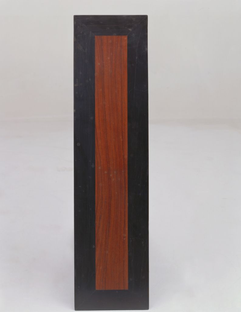 图片[2]-Yellow pear wood inlaid with ebony edge strip-China Archive